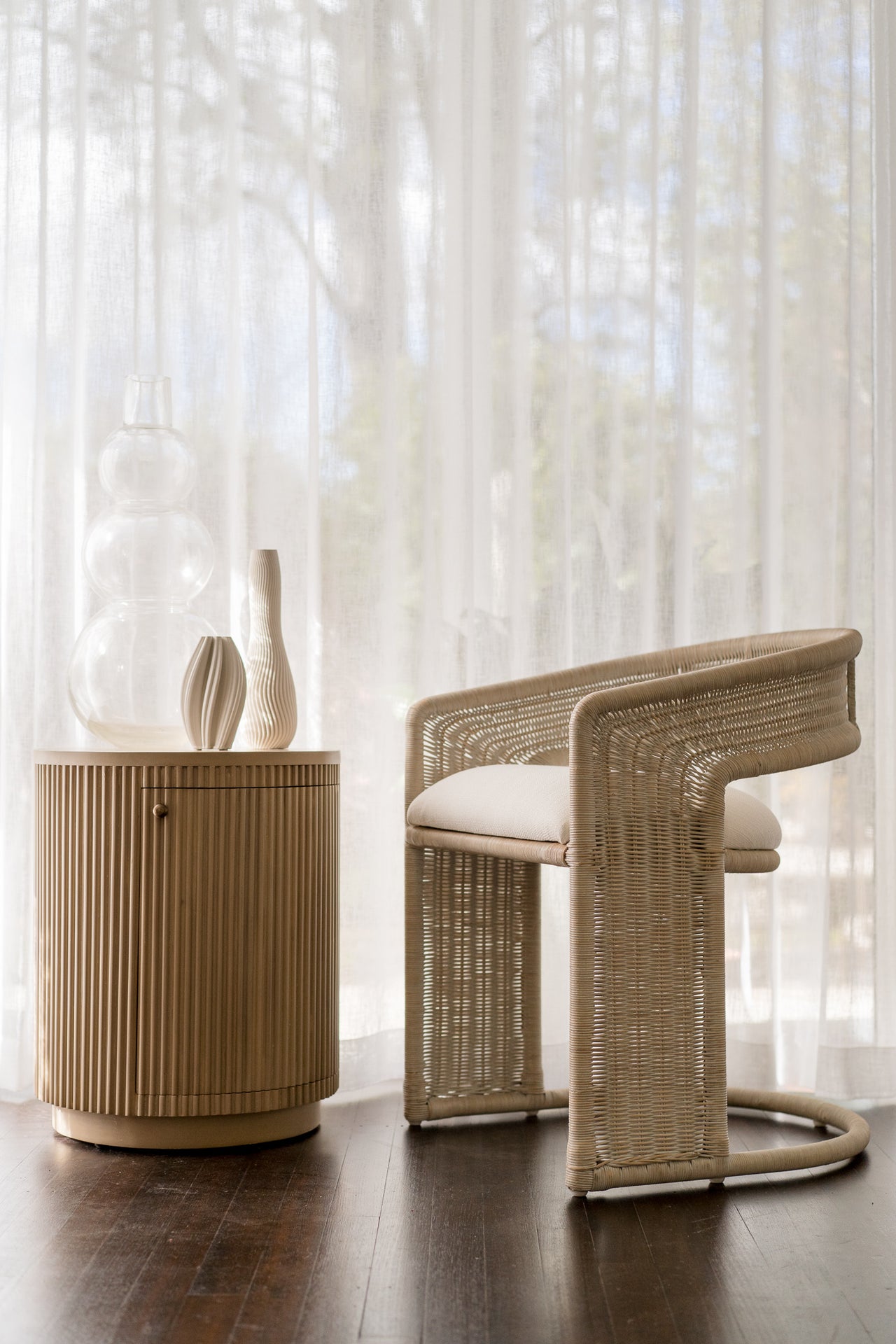 Hampton Rattan Dining Chair