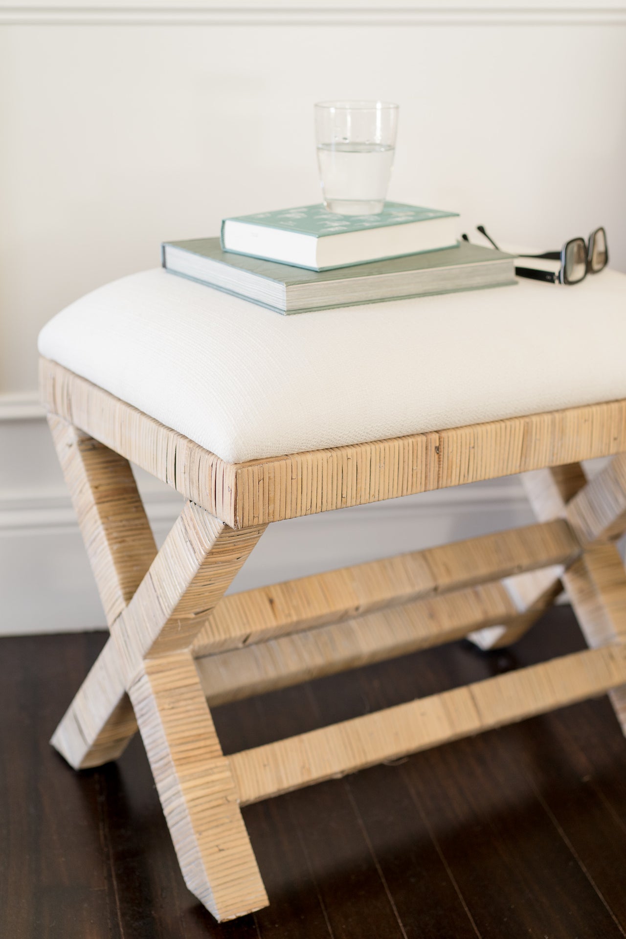 Renoir Rattan Bench - Small