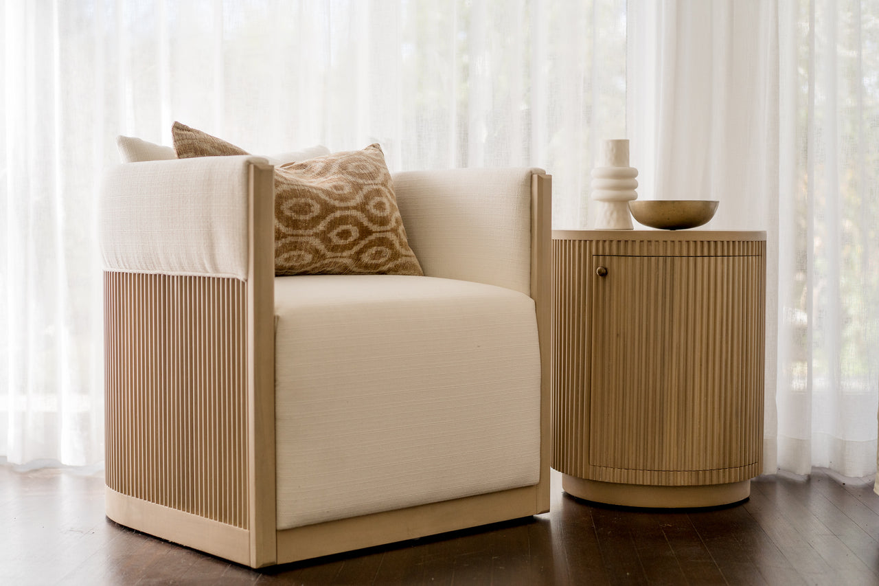 Kraton Swivel Chair - Sandbar